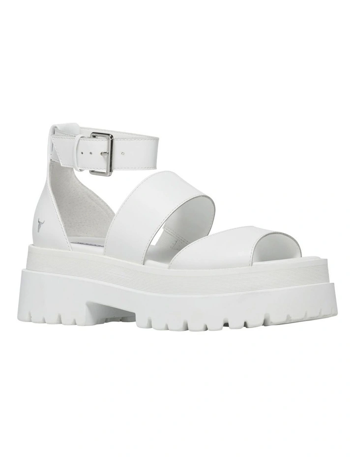 Outlet π Windsor Smith Thrilled White Leather Ankle Strap Platform π©΄ Sandal π 6 Outlet π Windsor Smith Thrilled White Leather Ankle Strap Platform π©΄ Sandal π - Image 4