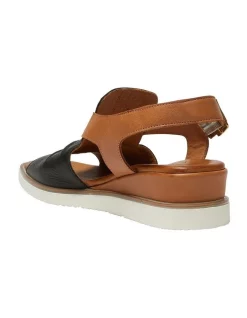 Cheap ✨ Easy Steps Dusk 🩴 Sandals In Black/Tan Glove ❤️ -Sandals Thongs Online Shop unnamed file 3340