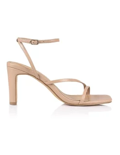Cheap ⌛ Siren Kandice Block Heel 🩴 Sandals In Nude 👍