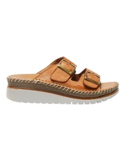 Best Sale 🔔 Wide Steps Hutch 🩴 Sandals In Tan Glove ✔️