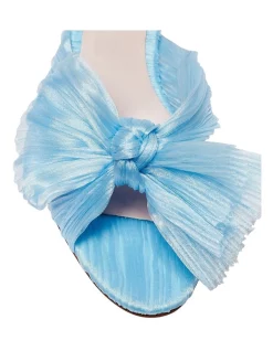 Promo 😉 Pink Inc Secret Pale Blue Fabric 🩴 Sandals ✨ -Sandals Thongs Online Shop unnamed file 3495