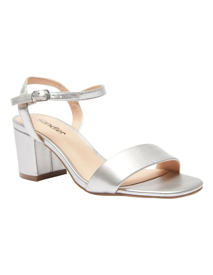 Promo βοΈ Sandler Heather π©΄ Sandals In Silver Metallic β€οΈ 4 Promo βοΈ Sandler Heather π©΄ Sandals In Silver Metallic β€οΈ - Image 2