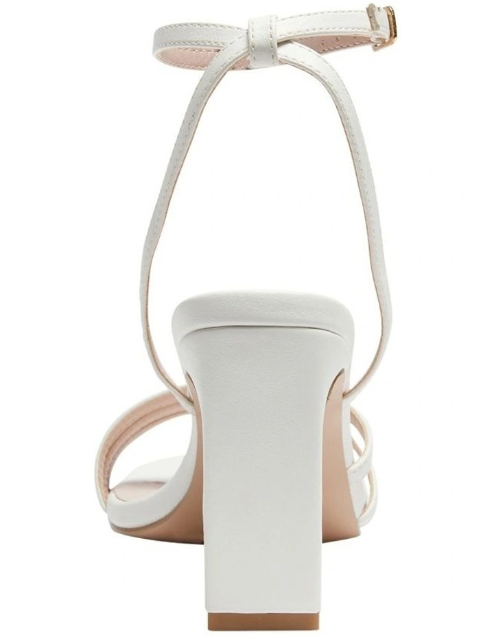 Outlet π Pink Inc Lara π©΄ Sandals In White Smooth β 7 Outlet π Pink Inc Lara π©΄ Sandals In White Smooth β - Image 5