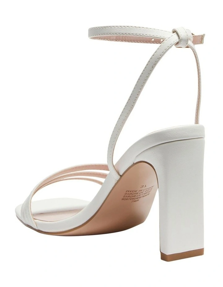 Outlet π Pink Inc Lara π©΄ Sandals In White Smooth β 8 Outlet π Pink Inc Lara π©΄ Sandals In White Smooth β - Image 6