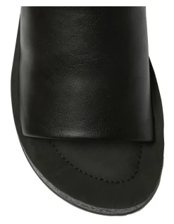 Cheap 😍 Wide Steps Landon 🩴 Sandals In Black Smooth ⌛ -Sandals Thongs Online Shop unnamed file 4005