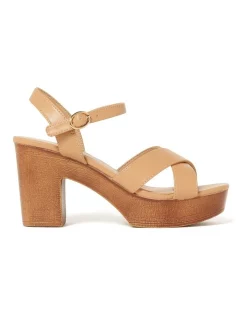 Discount π€© Forever New Clara Heeled Clog In Brown π