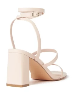 Brand new 🎁 Forever New Zelly Strappy Block Heel In Beige 💯 -Sandals Thongs Online Shop unnamed file 4039