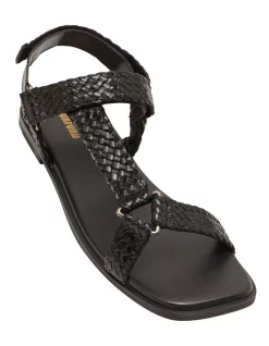 Outlet ⌛ Oxford Marika Plaited Velcro 🩴 Sandals In Black 🛒 -Sandals Thongs Online Shop unnamed file 410