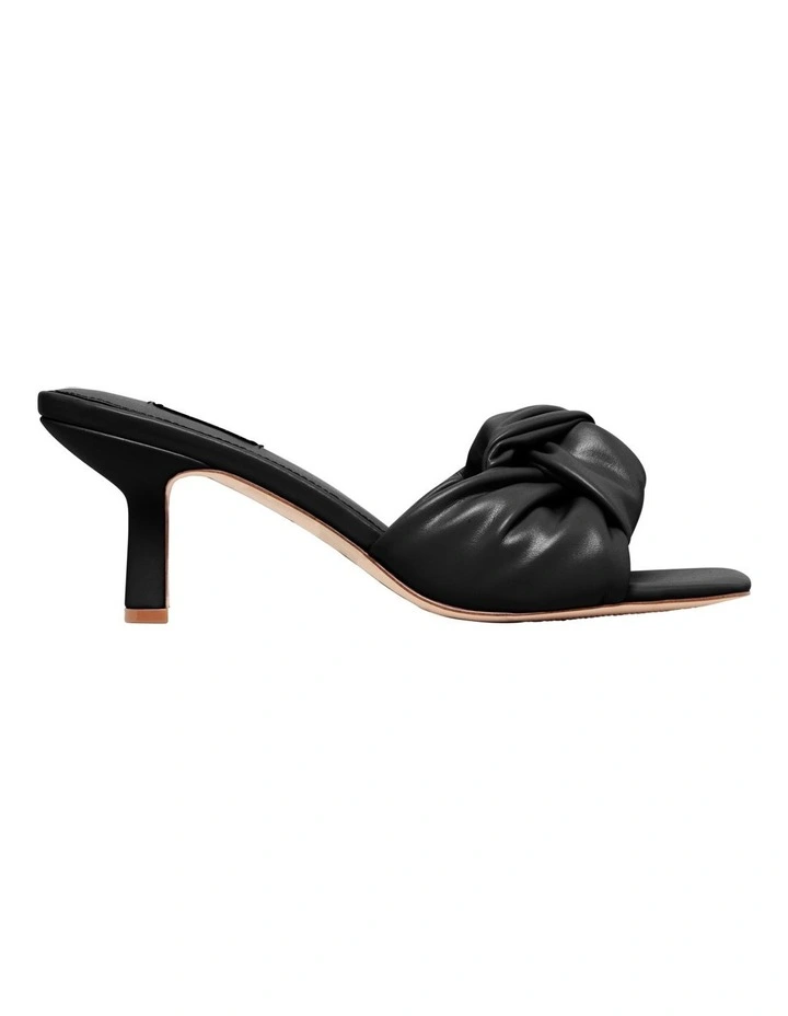 Buy π Nine West Knot Heeled π©΄ Sandal In Black π 3 Buy π Nine West Knot Heeled π©΄ Sandal In Black π