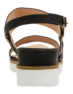 Outlet 🤩 Ravella Dayton Black Smooth 🩴 Sandals ❤️ -Sandals Thongs Online Shop unnamed file 4192