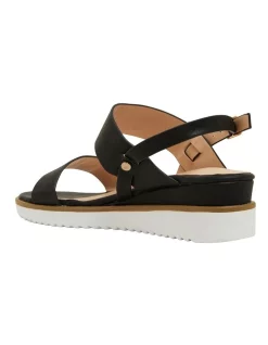 Outlet 🤩 Ravella Dayton Black Smooth 🩴 Sandals ❤️ -Sandals Thongs Online Shop unnamed file 4193