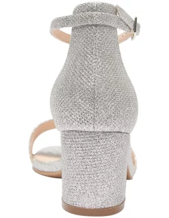 Buy ✔️ Sandler Harmony 🩴 Sandals In Silver Fabric 😉 -Sandals Thongs Online Shop unnamed file 4266