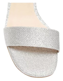 Buy ✔️ Sandler Harmony 🩴 Sandals In Silver Fabric 😉 -Sandals Thongs Online Shop unnamed file 4268