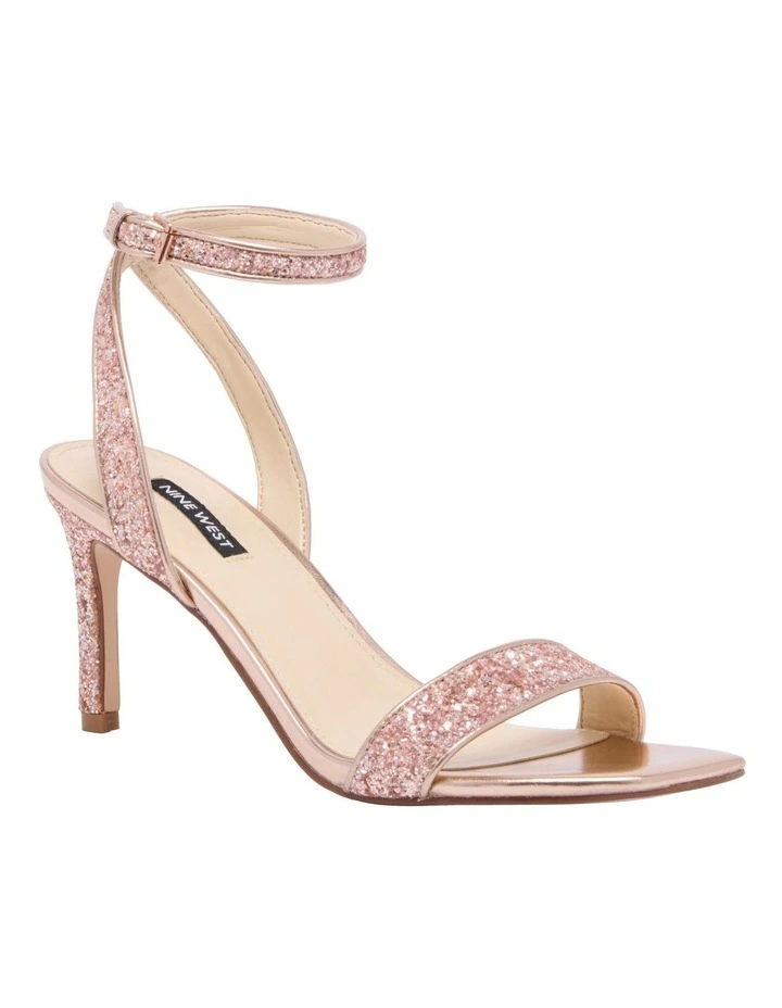 New π Nine West Handle Glitter π©΄ Sandal In Rose π 4 New π Nine West Handle Glitter π©΄ Sandal In Rose π - Image 2