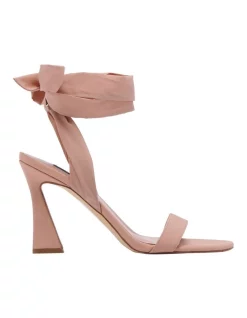 Best deal ⌛ Nine West Kelsie Tie-Up 🩴 Sandals In Light Pink 🧨
