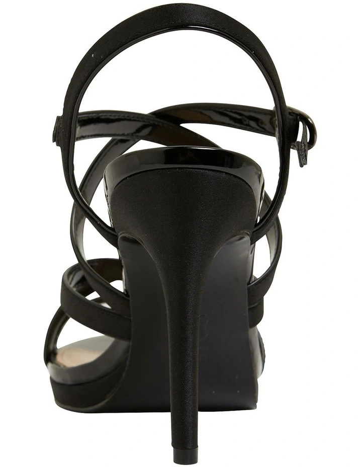 Discount π NINA Reatha Noir Satin π©΄ Sandals π 7 Discount π NINA Reatha Noir Satin π©΄ Sandals π - Image 5