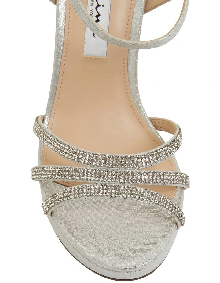 Best deal β NINA Saralyn True Silver Ref Suedette π©΄ Sandals π 8 Best deal β NINA Saralyn True Silver Ref Suedette π©΄ Sandals π - Image 6