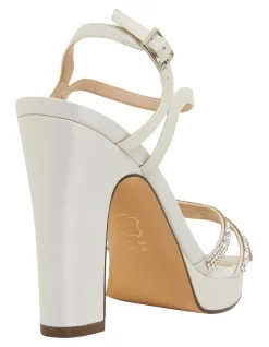 Promo 🎁 NINA Saralyn Ivory Satin 🩴 Sandals 🤩 -Sandals Thongs Online Shop unnamed file 4742