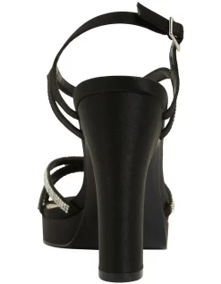 Brand new 😍 NINA Saralyn Black Satin 🩴 Sandals 🎁 -Sandals Thongs Online Shop unnamed file 4798