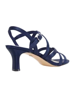 Flash Sale 😀 NINA Genaya New Navy Satin 🩴 Sandal 🔔 -Sandals Thongs Online Shop unnamed file 4860