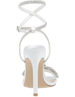 Promo ✨ Steve Madden Unleash Heel In White 😀 -Sandals Thongs Online Shop unnamed file 4881