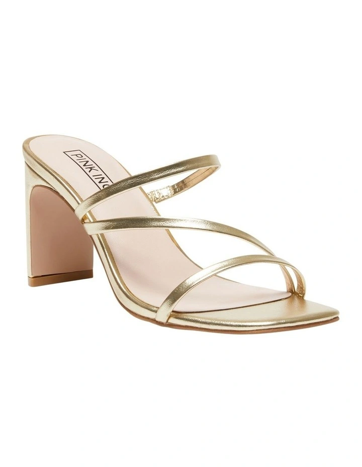 Brand new π― Pink Inc Latin π©΄ Sandals In Soft Gold Metallic π 4 Brand new π― Pink Inc Latin π©΄ Sandals In Soft Gold Metallic π - Image 2
