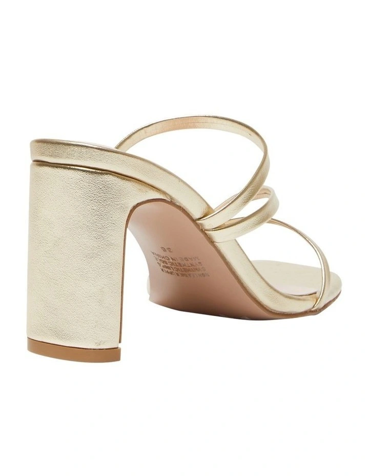 Brand new π― Pink Inc Latin π©΄ Sandals In Soft Gold Metallic π 6 Brand new π― Pink Inc Latin π©΄ Sandals In Soft Gold Metallic π - Image 4