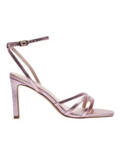Best Sale 🔔 Pink Inc Lara 🩴 Sandals In Pink Metallic 🎉