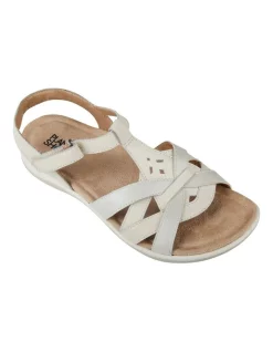 Coupon 👍 Planet 👟 Shoes Sylvie Leather 🩴 Sandal In Sand White 🔥 -Sandals Thongs Online Shop unnamed file 510