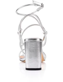 Outlet 👏 Siren Kilby Block Heel 🩴 Sandals In Silver 🎉 -Sandals Thongs Online Shop unnamed file 5148