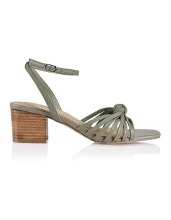 Best reviews of 👏 Siren Nonita Block Heel 🩴 Sandals In Olive ⭐