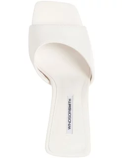 Best Sale ⌛ Windsor Smith Girlfriend Heel In Snow White 🛒 -Sandals Thongs Online Shop unnamed file 5215