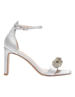 New π― Pink Inc Honey π©΄ Sandals In Silver Satin π