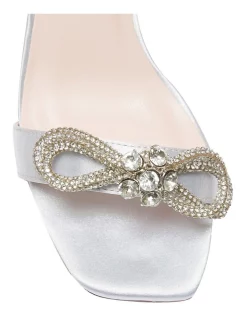 New 💯 Pink Inc Honey 🩴 Sandals In Silver Satin 👍 -Sandals Thongs Online Shop unnamed file 5276