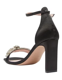 Flash Sale 👍 Pink Inc Honey 🩴 Sandals In Black Satin 🌟 -Sandals Thongs Online Shop unnamed file 5303