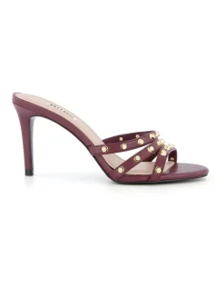 Top 10 🔔 Dune London Madrina Di 🩴 Sandals In Burgundy 🧨