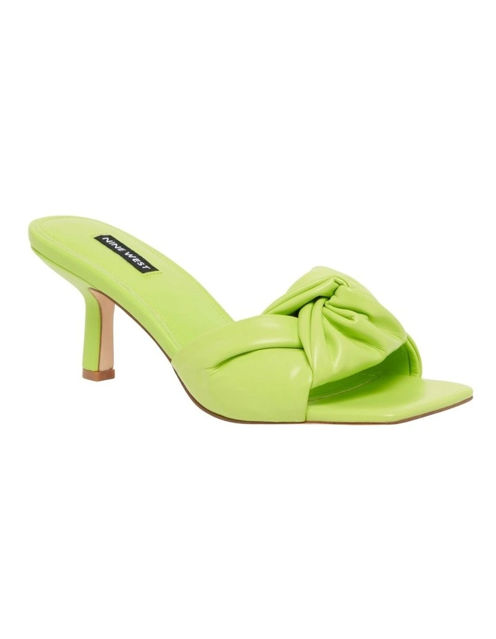 Promo β€οΈ Nine West Knot Heeled π©΄ Sandal In Lime Green π 4 Promo β€οΈ Nine West Knot Heeled π©΄ Sandal In Lime Green π - Image 2
