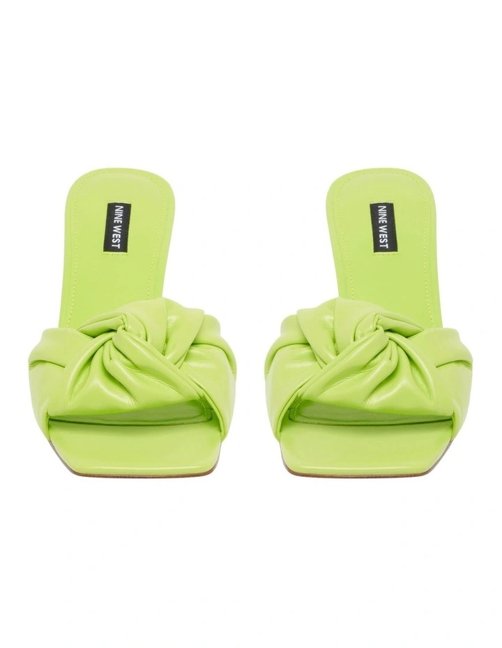 Promo β€οΈ Nine West Knot Heeled π©΄ Sandal In Lime Green π 5 Promo β€οΈ Nine West Knot Heeled π©΄ Sandal In Lime Green π - Image 3