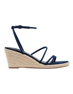 Best Pirce 👍 Nine West Javi 🩴 Sandals In Navy ⭐