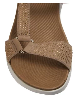 Outlet 🛒 Active Flex By Easy Steps Naples Taupe Diamante 🩴 Sandals ⭐ -Sandals Thongs Online Shop unnamed file 537