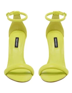 Cheapest ❤️ Nine West Teeya Heeled 🩴 Sandal In Lime Green ⌛ -Sandals Thongs Online Shop unnamed file 5372