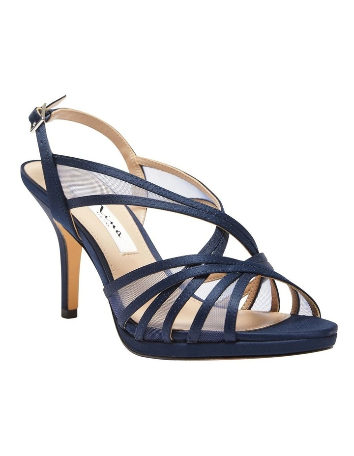 Cheap π NINA Bess π©΄ Sandals In New Navy Satin π₯° 4 Cheap π NINA Bess π©΄ Sandals In New Navy Satin π₯° - Image 2