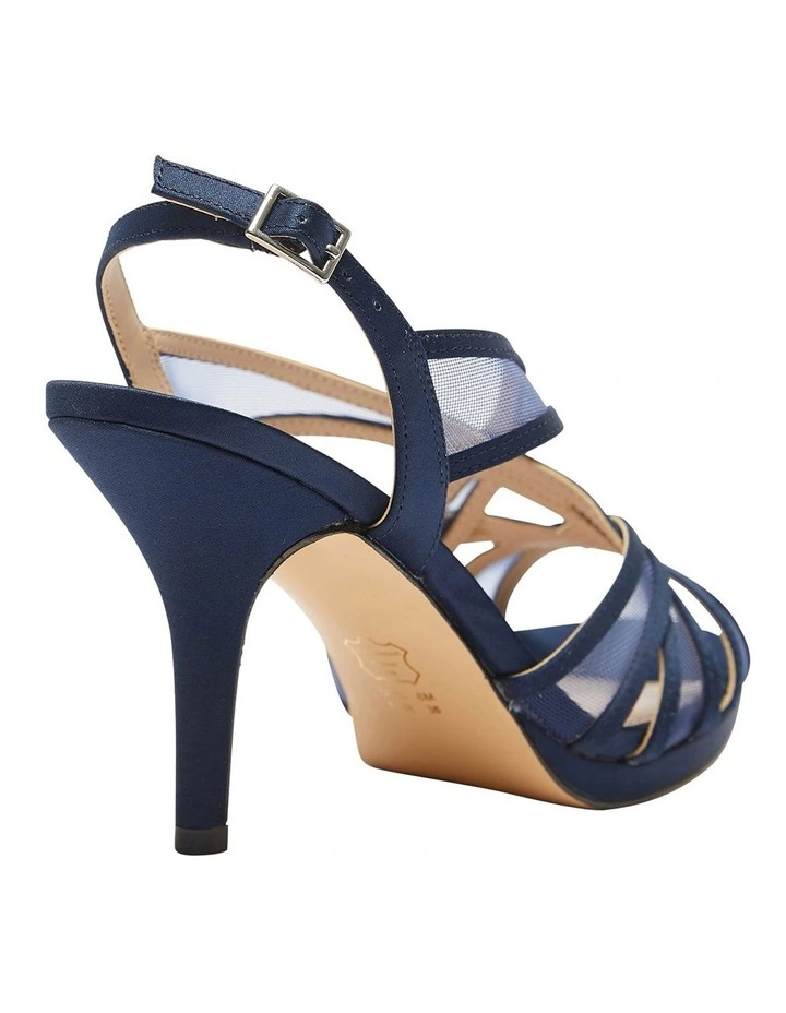 Cheap π NINA Bess π©΄ Sandals In New Navy Satin π₯° 6 Cheap π NINA Bess π©΄ Sandals In New Navy Satin π₯° - Image 4