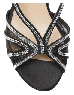 Cheap ✨ NINA Barbara 🩴 Sandals In Black Satin 💯 -Sandals Thongs Online Shop unnamed file 5430
