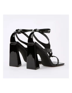 Outlet 👍 Tokito Bear Patent 🩴 Sandal In Black ❤️ -Sandals Thongs Online Shop unnamed file 5448