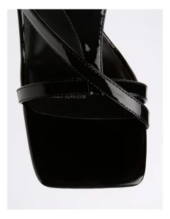 Outlet 👍 Tokito Bear Patent 🩴 Sandal In Black ❤️ -Sandals Thongs Online Shop unnamed file 5449