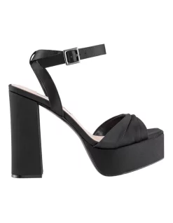 Deals β NINA Dorcas Luster Satin π©΄ Sandals In Black π