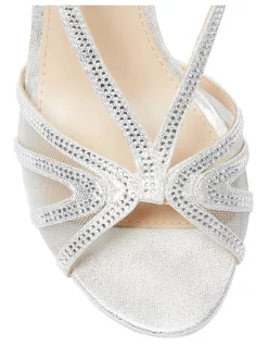 Buy 🥰 NINA Barbara 🩴 Sandals In New Silver Satin ✔️ -Sandals Thongs Online Shop unnamed file 5713
