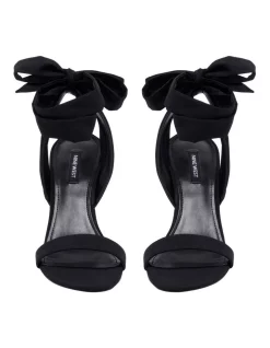 Best Pirce 😍 Nine West Kelsie Tie-Up 🩴 Sandals In Black 🎉 -Sandals Thongs Online Shop unnamed file 5744