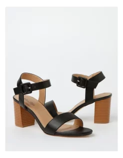 Cheap 👏 Miss Shop Beckham Block Heel 🩴 Sandal In Black 😀 -Sandals Thongs Online Shop unnamed file 5755